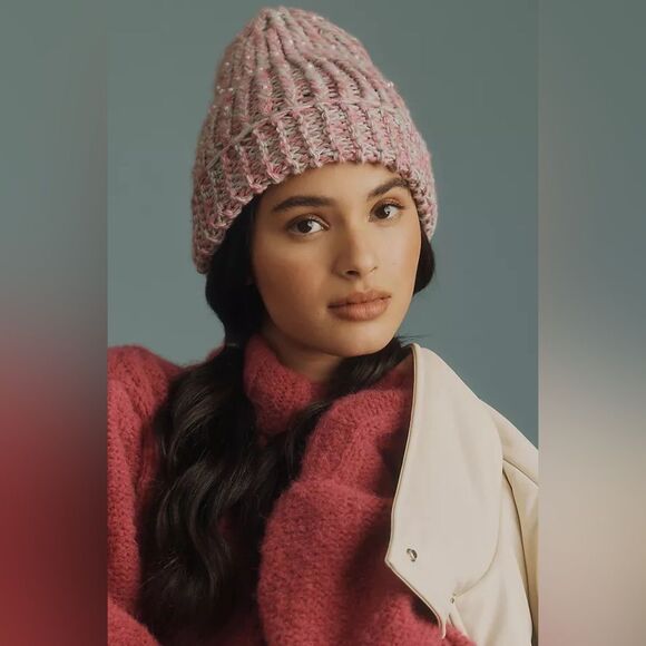 NWT Anthropologie Pearl Beanie - Picture 1 of 4